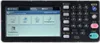 A close-up of a multifunction printer's control panel and screen. Produktbild-Vorschau