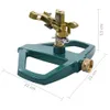 vidaXL Zraszacz obrotowy zielony 21×22×13 cm metalowy Podgląd zdjęcia produktu 4