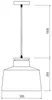 GTV - Pendelleuchte Deckenleuchte MARGUS,  AC220-240V, Produktbild-Vorschau 3