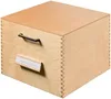 PolkaHome® Holz-Karteikasten DIN A5 Querformat, Hochwertig, Produktbild-Vorschau 2