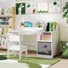 COSTWAY Bureau voor kinderen, kinderbureau met stoel, lade, Productafbeelding-voorbeeld 8