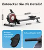 MERACH Leise Rudergerät für Zuhause – 16 Stufen Magnetisch Produktbild-Vorschau 9