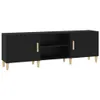 vidaXL TV-Schrank Schwarz 150x30x50 cm Holzwerkstoff Produktbild-Vorschau 1