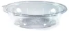 50x Salatschalen rund Ø 23 x 5,1 cm klar 1000 ml (PET) Produktbild-Vorschau 1