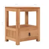 vidaXL Nachttisch 40x30x50 cm Massivholz Teak Produktbild-Vorschau 7