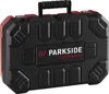 A black and red tool case with the PARKSIDE PERFORMANCE logo on the front. Produktbild-Vorschau
