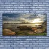 Glasbilder 140x70 Wandbild Druck auf Glas Meer Steine Stadt Produktbild-Vorschau 2
