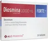 A product shot of a box of Diosmina 1000 mg Forte supplement. Anteprima dell’immagine prodotto