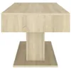 vidaXL Konferenčný stolík Sonoma Oak 96x50x45 cm Materiál Náhľad obrázku produktu 5