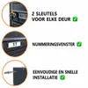 brievenbussen GLM 8 plaatsen RAL 7016 antraciet 25 cm diep Productafbeelding-voorbeeld 4