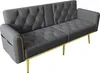 Merax 2 Sitzer Sofa, Couch mit Liegefunktion, 3 Produktbild-Vorschau 6