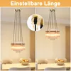 ZMH závěsná lampa jídelní stolní závěsná lampa 5 plamenů Náhled obrázku produktu 4