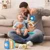 Montessori Spielzeug ab 1 Jahr, Motorikwuerfel, Busy Board Produktbild-Vorschau 9
