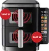 Friggitrice senza olio Webber con due cestelli da 2 x 5,5 Anteprima dell’immagine prodotto 9