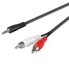 Wentronic Goobay Cavo adattatore jack/cinch da 3,5 mm HQ, Anteprima dell’immagine prodotto 1