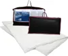 A duvet and its packaging are displayed against a white background. Produktbild-Vorschau