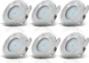 B.K.Licht Lot de 6 Spots encastrables LED ultraplats 75x30 Voir les images du produit 1