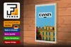 Holzschild Reise 20x30cm Cannes France Frankreich Tourismus Produktbild-Vorschau 4
