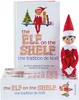 Elf On The Shelf Weihnachts-Elf Junge französisch mit Buch Voir les images du produit 1