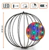 Metallische lichtbol zwart met knipperend effect voor Productafbeelding-voorbeeld 2