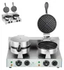 Doppelte runde Waffelmaschine TEFLON, Waffeln Ø 18,5 cm Produktbild-Vorschau 1