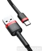 Baseus Cafule, 2 m, USB A, USB C, Čierna, Červená Náhľad obrázku produktu 11