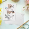 Mr. & Mrs. Panda Grußkarte Hotelfachmann Herz - Weiß - Produktbild-Vorschau 3