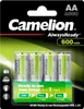CAMELION NI-MH Sempre pronti HR6 / AA / 600mAh / BP4 Anteprima dell’immagine prodotto 2