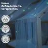 Hausbett Himmel Leuchtende Sterne aus Musselin - 2er-Set Produktbild-Vorschau 5