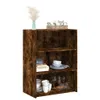 Sideboard Räuchereiche 70x41x93 cm Holzwerkstoff Produktbild-Vorschau 3
