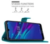 Cadorabo kryt pre Huawei Y6 2019 ochranný kryt v modrej Náhľad obrázku produktu 4