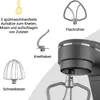 KLAMER Küchenmaschine 1800W, Knetmaschine mit 6 Liter Produktbild-Vorschau 4