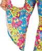 buntes kurzes Hippie Kleid für Damen Gr. M/L, Größe:L Produktbild-Vorschau 4