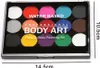 Kinderschminke,  Body Kinderschminke Set, 15 Farben Produktbild-Vorschau 5