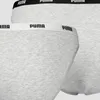Puma 2er Pack Iconic Bikini Slip grey / grey L Produktbild-Vorschau 4