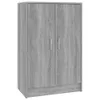 vidaXL Szafka na buty Szara Sonoma 60x35x92 cm Materiał Podgląd zdjęcia produktu 9