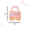 Educational Puzzle Spielzeugautos mit Vorhängeschloss Wagen Produktbild-Vorschau 2