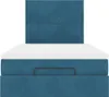 Eleganten-Stil Ottoman-Bett mit Matratzen Dunkelblau Produktbild-Vorschau 6