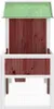 vidaXL Clapier pour lapins Moka 170x63x113 cm Pin massif Voir les images du produit 6
