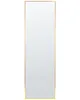 BELIANI Stojací zrcadlo zlaté hliníkový rám 50 x 156 cm Náhled obrázku produktu 4