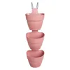 elho Vibia Campana Foret Vertical Pflanzgefäß Dusty Rose L Produktbild-Vorschau 5