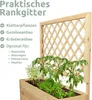 2er Set Pflanzkästen mit Rankgitter - Kiefer - 98 x 34 x Produktbild-Vorschau 2