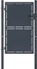 vidaXL Gartentor aus Stahl 100 x 200 cm Anthrazit Produktbild-Vorschau 4