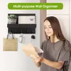 Schlüsselbrett mit Ablage, Schlüsselbrett Holz mit 5 Produktbild-Vorschau 4