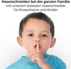 Haarschneider für die ganze Familie Edelstahlklingen 11 Produktbild-Vorschau 2