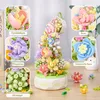 Blumen Musikbox aus Bausteinen, Kreatives Licht & Musik Produktbild-Vorschau 3