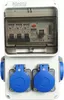 RoadEu - Stromverteiler 230V mit Zähler, 4x Schuko Produktbild-Vorschau 1