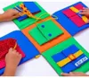 Zip-Zip Busy Board per i bambini più piccoli Anteprima dell’immagine prodotto 3