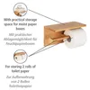 WENKO Klopapier Halter Toiletten Papier WC Klo Klorollen Produktbild-Vorschau 2