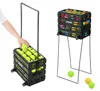 Panier à balles de tennis VEVOR avec roulettes, collecteur Voir les images du produit 1